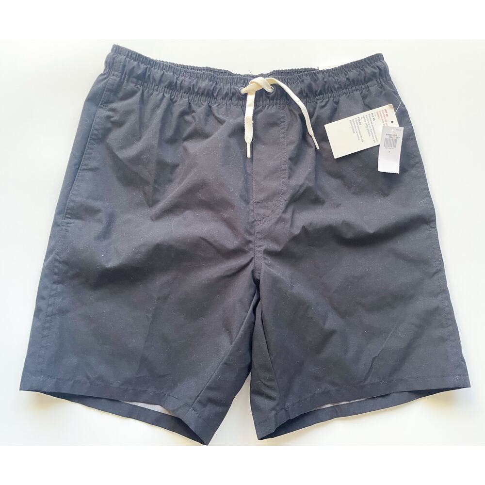 NWT Old Navy Black Swim Trunks UPF40 Men's Small